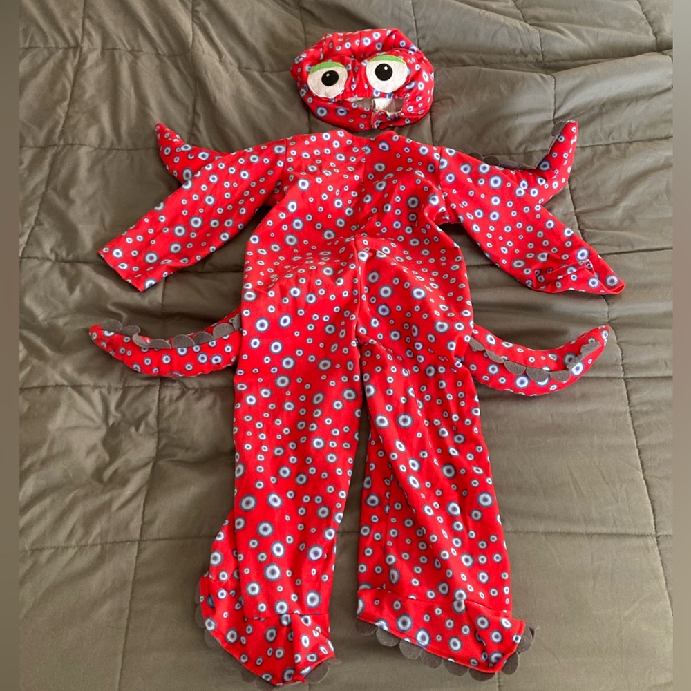 Kids octopus halloween costume XS 4/5